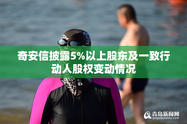 奇安信披露5%以上股东及一致行动人股权变动情况