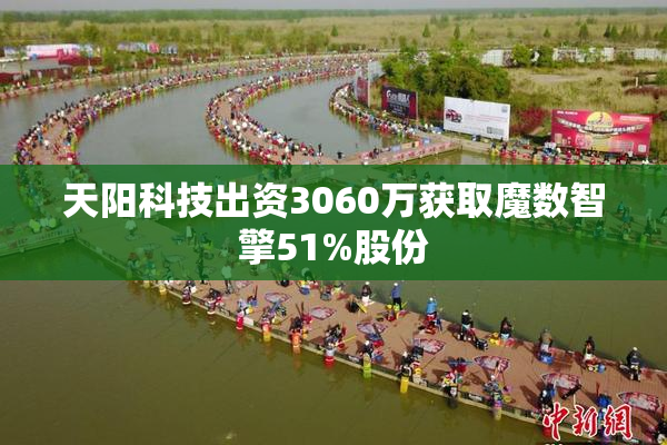 天阳科技出资3060万获取魔数智擎51%股份