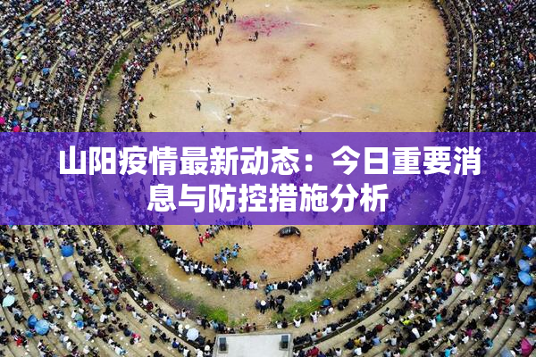 山阳疫情最新动态：今日重要消息与防控措施分析
