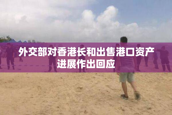 外交部对香港长和出售港口资产进展作出回应