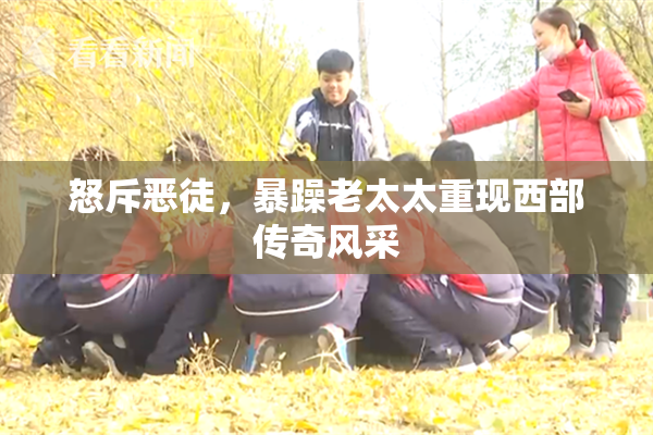 怒斥恶徒，暴躁老太太重现西部传奇风采