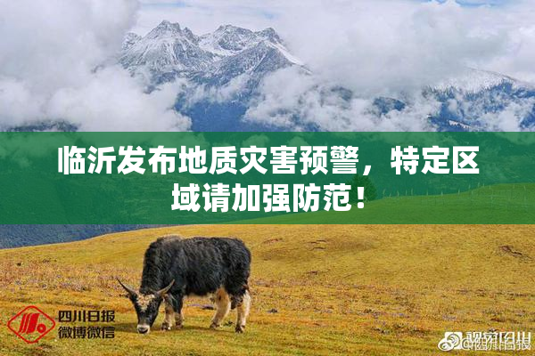 临沂发布地质灾害预警，特定区域请加强防范！