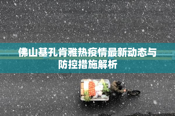 佛山基孔肯雅热疫情最新动态与防控措施解析