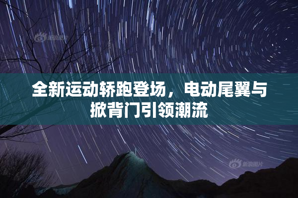 全新运动轿跑登场，电动尾翼与掀背门引领潮流