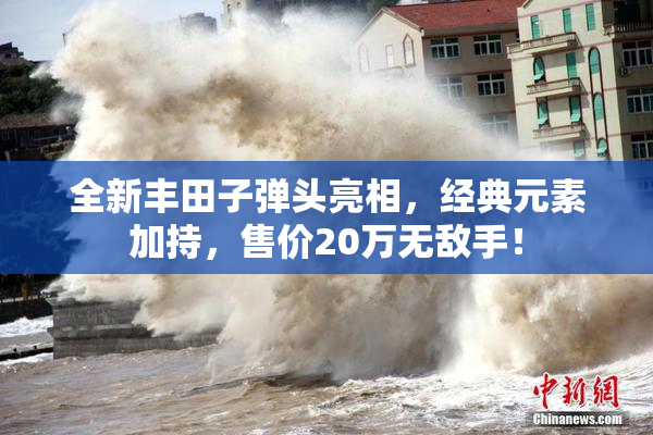 全新丰田子弹头亮相，经典元素加持，售价20万无敌手！