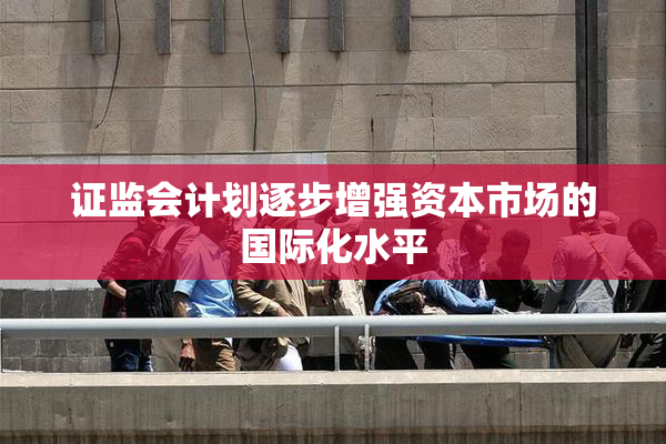 证监会计划逐步增强资本市场的国际化水平