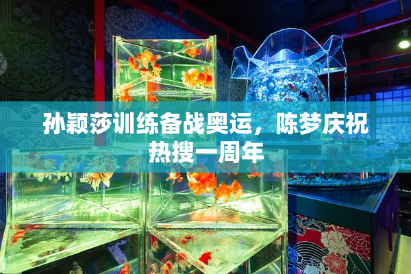 孙颖莎训练备战奥运，陈梦庆祝热搜一周年