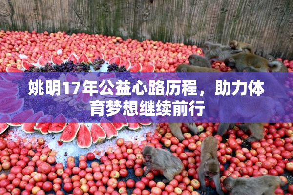 姚明17年公益心路历程，助力体育梦想继续前行