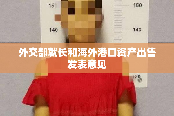 外交部就长和海外港口资产出售发表意见