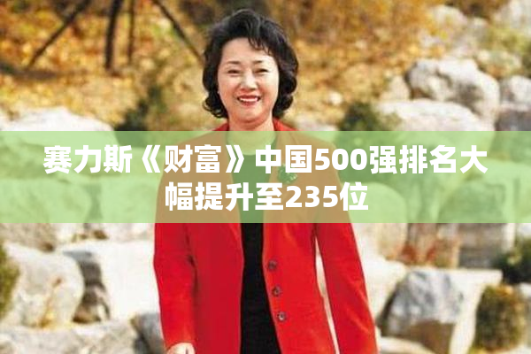 赛力斯《财富》中国500强排名大幅提升至235位