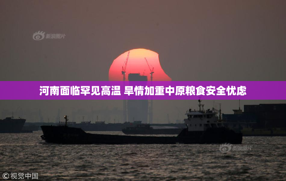 河南面临罕见高温 旱情加重中原粮食安全忧虑