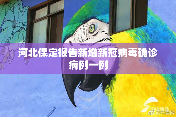 河北保定报告新增新冠病毒确诊病例一例
