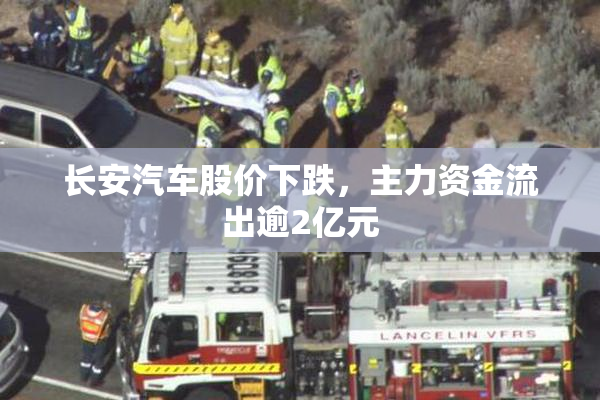 长安汽车股价下跌，主力资金流出逾2亿元