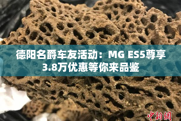 德阳名爵车友活动：MG ES5尊享3.8万优惠等你来品鉴