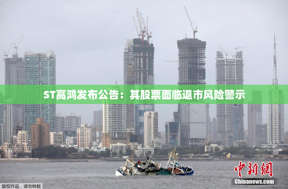 ST高鸿发布公告：其股票面临退市风险警示