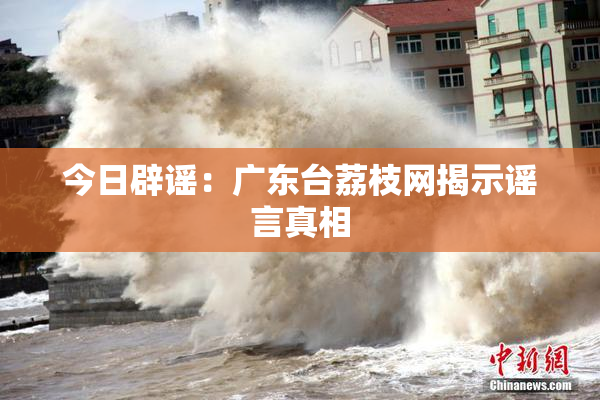 今日辟谣：广东台荔枝网揭示谣言真相