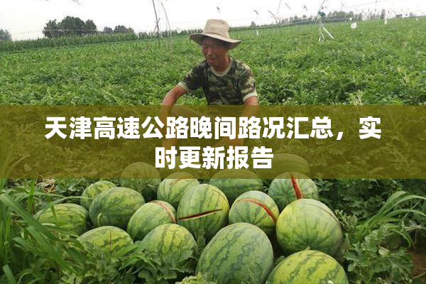 天津高速公路晚间路况汇总，实时更新报告
